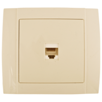 Priza de date RJ45 Crem HAKAN